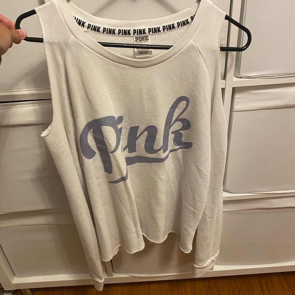 Pink off the shoulder top